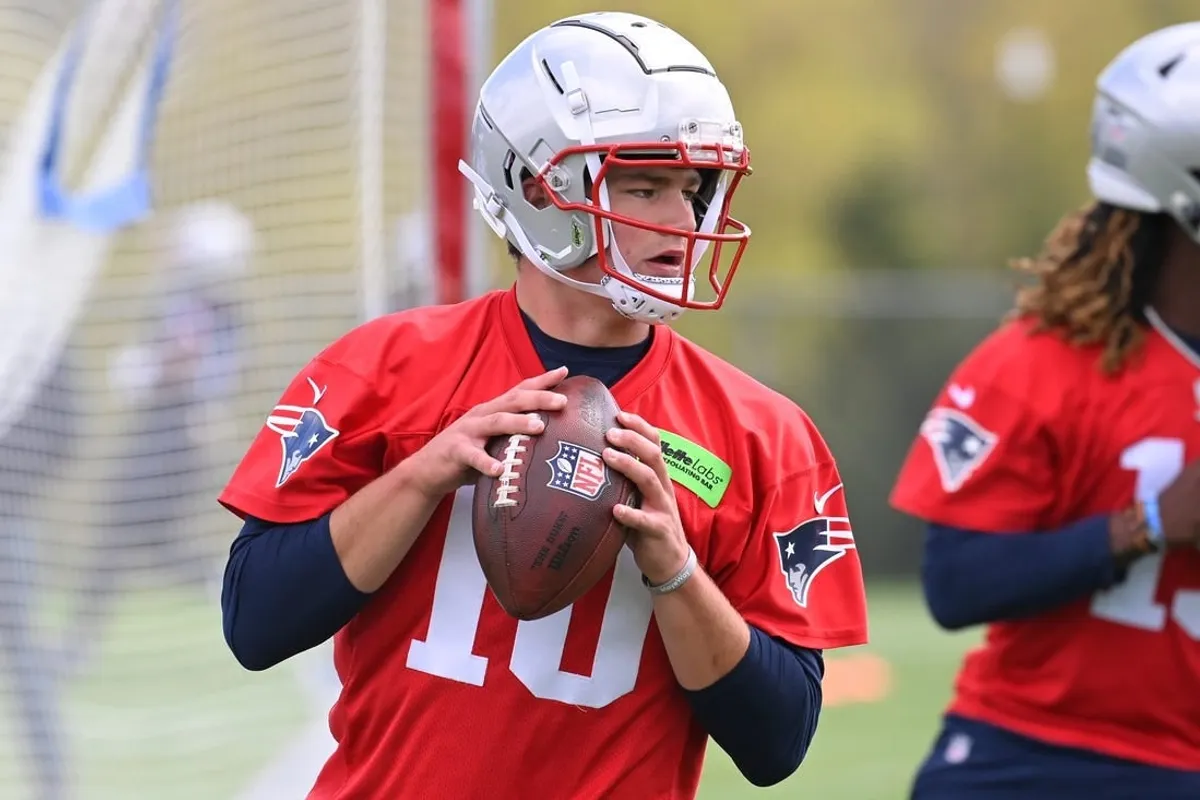 Pats coach Jerod Mayo says QB Drake Maye will 'put the work in'